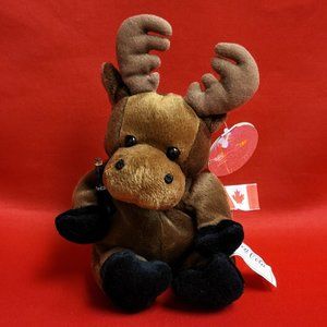 Coca Cola Canada Gourmand The Moose Mini Bean Bag Beanie 1999